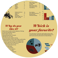 Infographic on logosurvey